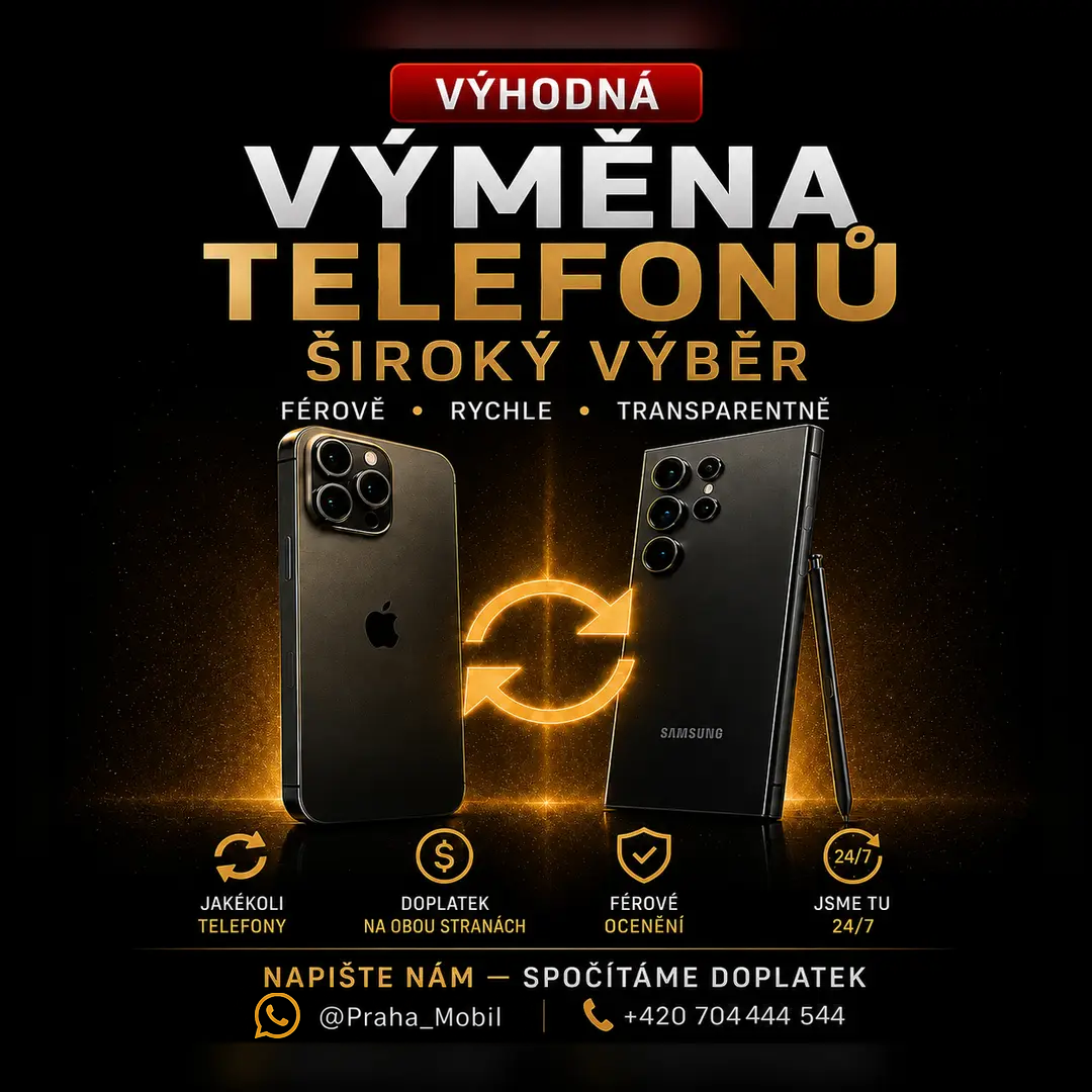 Výhodná výměna telefonů v Praze
