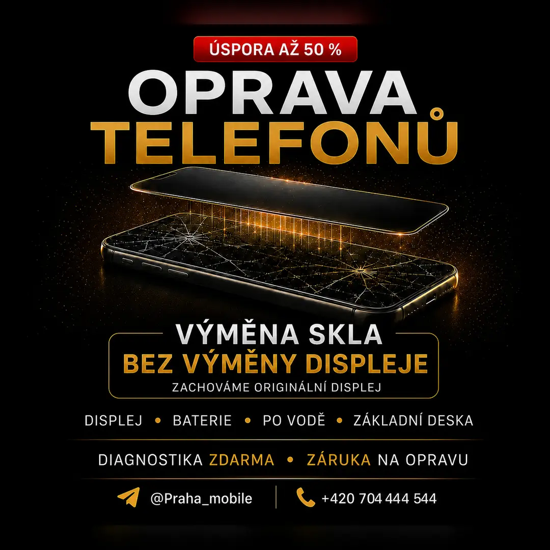 Oprava telefonů a výměna skla